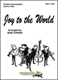 Joy to the World Jazz Ensemble sheet music cover Thumbnail